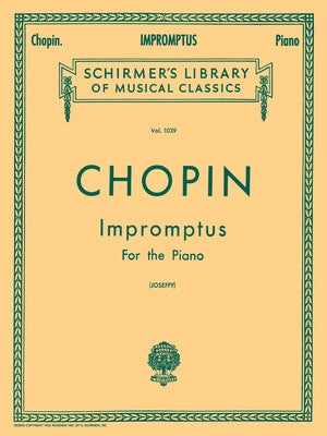 CHOPIN - IMPROMPTUS FOR PIANO ED JOSEFFY