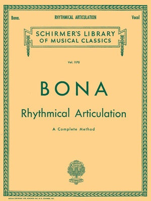 BONA - RHYTHMICAL ARTICULATION FOR VOICE