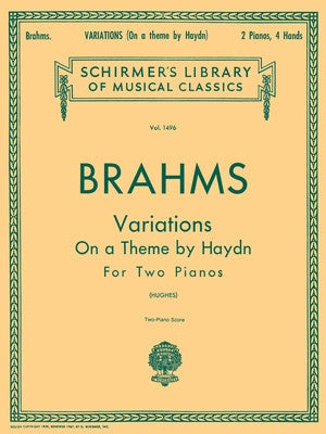 BRAHMS - VARIATIONS ON A THEME BY HAYDN OP 56B 2P4H