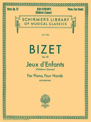 BIZET - JEUX DENFANTS OP 22 PIANO DUET