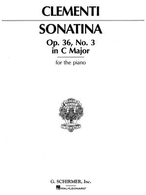 CLEMENTI - SONATINA C MAJOR OP 36 NO 3 PIANO