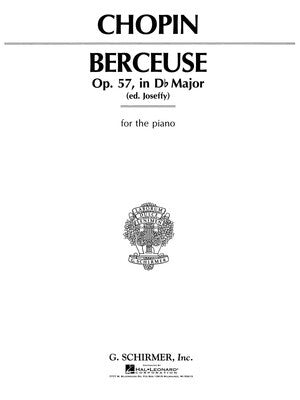 CHOPIN - BERCEUSE D FLAT MAJOR OP 57 FOR PIANO