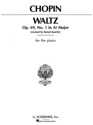 CHOPIN - WALTZ OP 69 NO 1 IN A FLAT MAJOR FOR PIANO