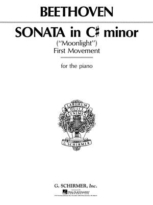 BEETHOVEN - SONATA OP 27 NO 2 1ST MOVEMENT PIANO