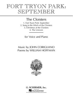 CORIGLIANO - FORT TRYON PARK SEPTEMBER FOR VIOCE/PIANO
