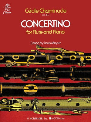 CHAMINADE - CONCERTINO OP 107 FLUTE/PIANO