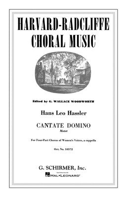 CANTATE DOMINO (MOTET) SSAA A CAPPELLA
