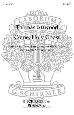 COME HOLY GHOST SAB/ORGAN