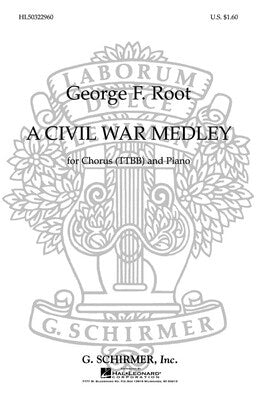A CIVIL WAR MEDLEY TTBB/PIANO