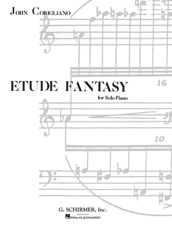 CORIGLIANO - ETUDE FANTASY FOR SOLO PIANO