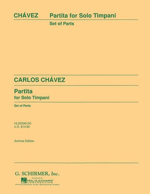 CHAVEZ - PARTITA FOR SOLO TIMPANI