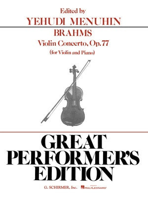 BRAHMS - CONCERTO D OP 77 VIOLN/PIANO ED MENUHIN