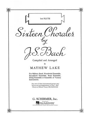 BACH - 16 CHORALES VIOLIN 1 PART 1ST POSITION