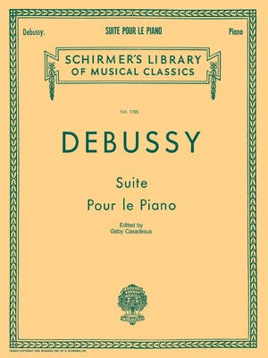 DEBUSSY - SUITE FOR PIANO
