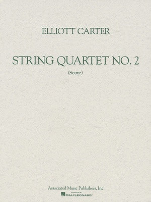 CARTER - STRING QUARTET NO 2 SCORE