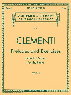 CLEMENTI - PRELUDES AND EXERCISES PIANO