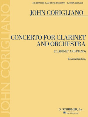 CORIGLIANO - CONCERTO FOR CLARINET/PIANO