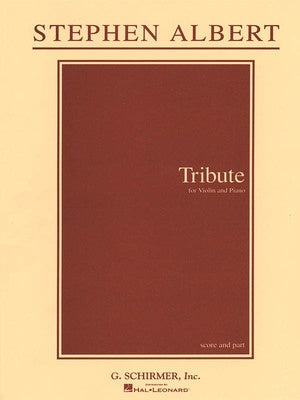 ALBERT - TRIBUTE FOR VIOLIN/PIANO
