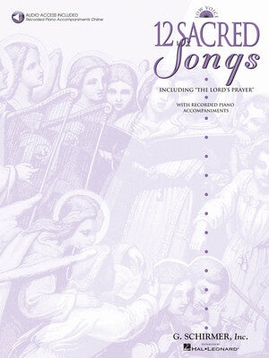 12 SACRED SONGS LOW VOICE BK/OLA