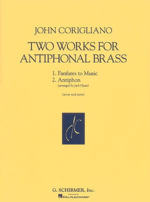 CORIGLIANO - 2 WORKS ANTIPHONAL BRASS SC/PTS