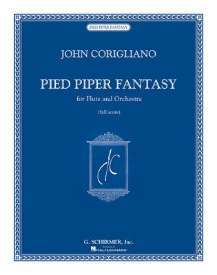 CORIGLIANO - PIED PIPER FANTASY FLUTE/ORCH FULL SCORE