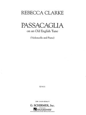 CLARKE - PASSACAGLIA FOR CELLO & PIANO