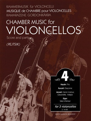 CHAMBER MUSIC FOR VIOLONCELLOS VOL 4