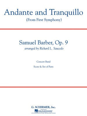 ANDANTE AND TRANQUILLO (FROM 1ST SYMPHONY) GSCB