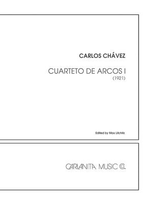 CHAVEZ - CUARTETO DE ARCOS NO 1 STRING QUARTET SC/PTS
