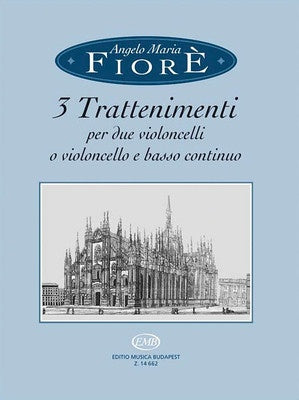 3 TRATTENIMENTI 3 CELLOS/BASSO CONTINUO SC/PTS