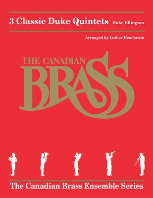 CANADIAN BRASS 3 CLASSIC DUKE QUINTETS SC/PTS