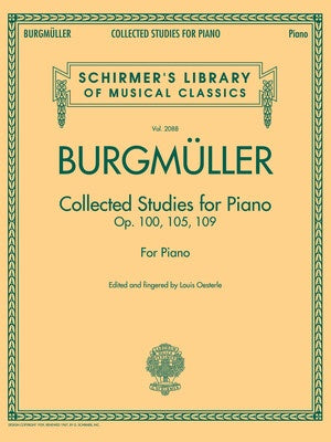 BURGMULLER - COLLECTED STUDIES FOR PIANO