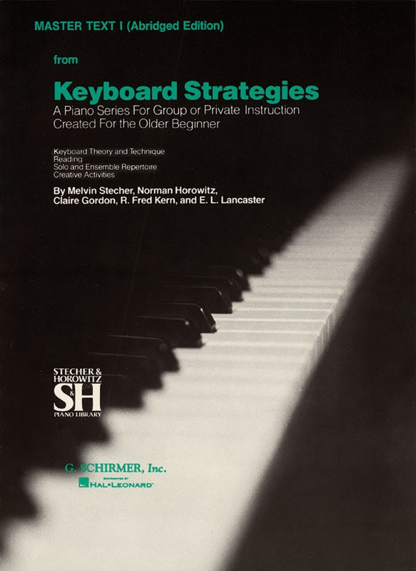 KEYBOARD STRATEGIES MASTER TEXT 1 ABRIDGED EDITION