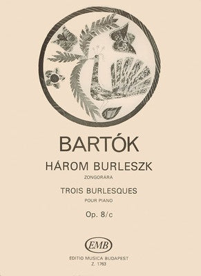 3 BURLESQUES OP 8C PIANO SOLO