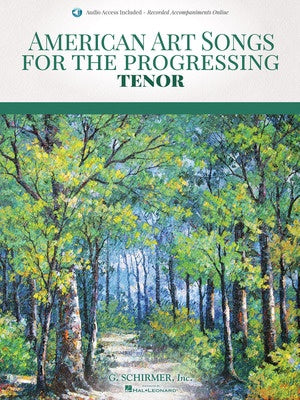 AMERICAN ART SONGS FOR THE PROGRESSING TENOR BK/OLA