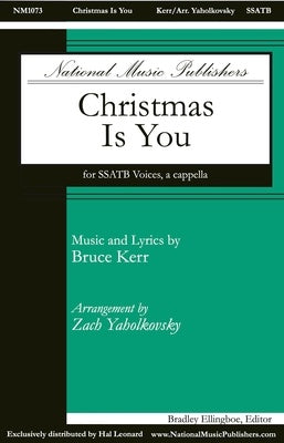 CHRISTMAS IS YOU SSATB A CAPPELLA