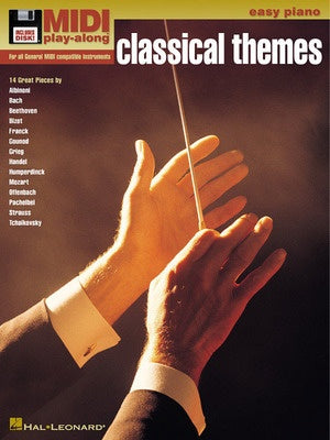CLASSICAL THEMES MIDI PLAY ALONG EASY PIANO V 5