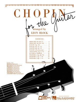 CHOPIN FOR THE GUITAR
