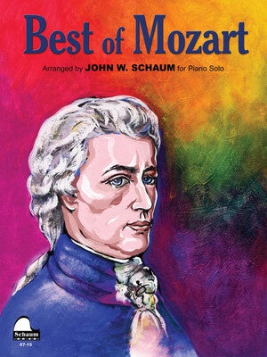 BEST OF MOZART FOR PIANO SOLO ARR SCHAUM