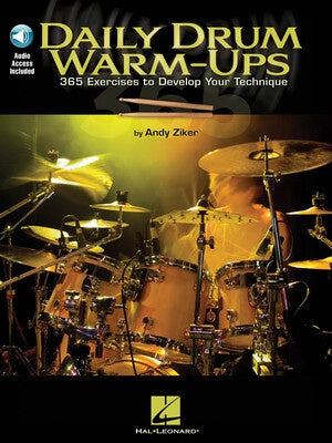 DAILY DRUM WARM UPS BK/CD