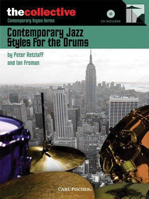 CONTEMPORARY JAZZ STYLES FOR DRUMS BK/CD