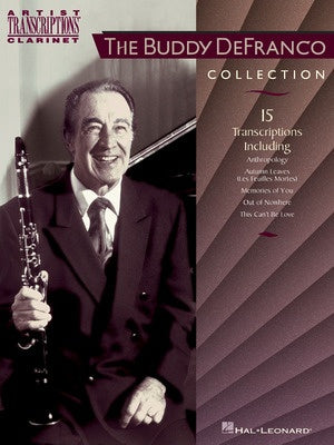 BUDDY DEFRANCO COLLECTION ART TRANSCRIPTION CLA