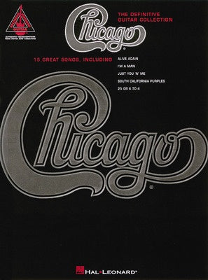 CHICAGO - DEFINITIVE GUITAR COLLECTION GUITAR TAB RV