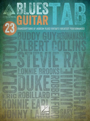 BLUES GUITAR TAB RECORDED VERSIONS