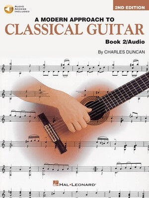 A MODERN APPROACH TO CLASSICAL GUITAR BK 2 BK/OLA
