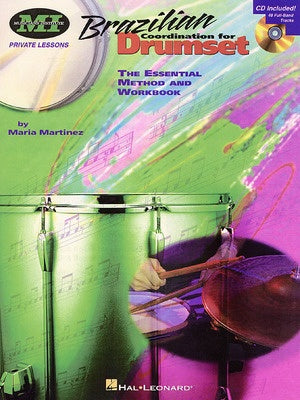 BRAZILIAN COORDINATION FOR DRUMS BK/CD MI
