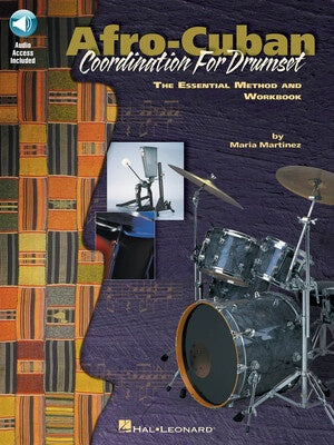 AFRO CUBAN COORDINATION FOR DRUMSET BK/OLA