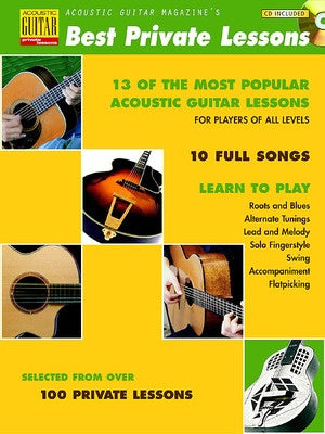 BEST PRIVATE LESSONS GTR BK/CD