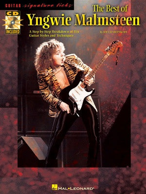 BEST OF YNGWIE MALMSTEEN GUITAR SIGNATURE LICKS BK/OLA
