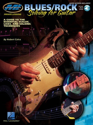 BLUES/ROCK SOLOING FOR GUITAR BK/OLA MI
